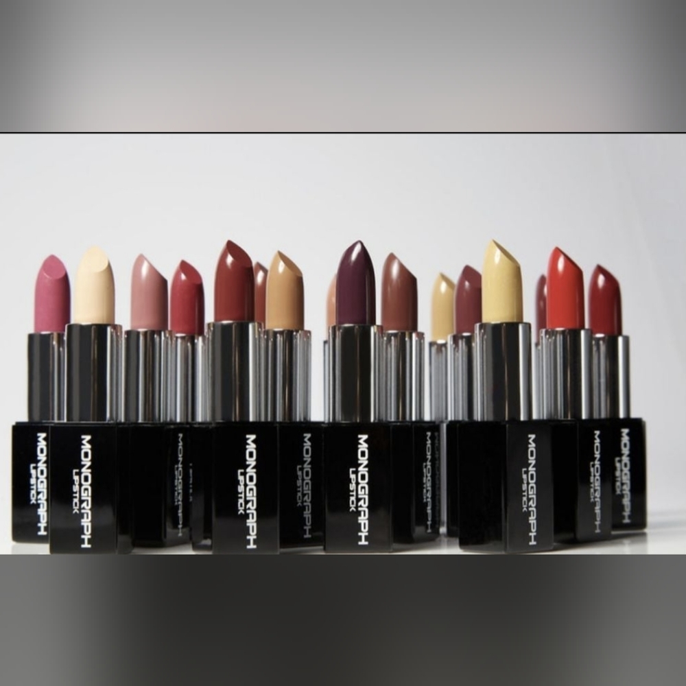 Lot of 16 Lipsticks by Artis Monograph portfolio Lipstick Full size &full set